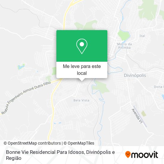 Bonne Vie Residencial Para Idosos mapa