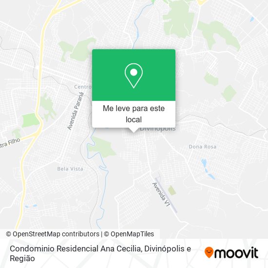 Condominio Residencial Ana Cecilia mapa