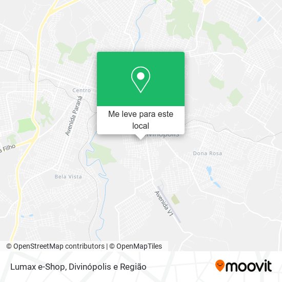 Lumax e-Shop mapa
