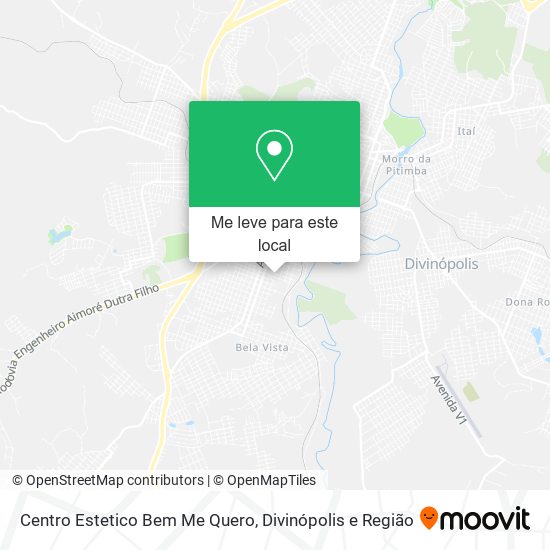 Centro Estetico Bem Me Quero mapa