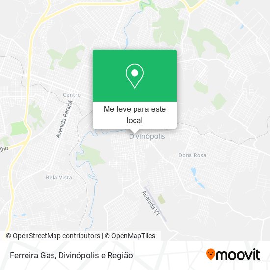 Ferreira Gas mapa