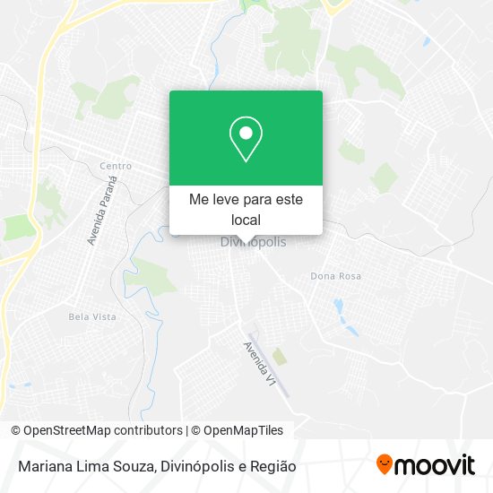 Mariana Lima Souza mapa