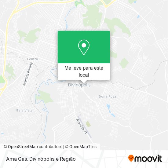 Ama Gas mapa