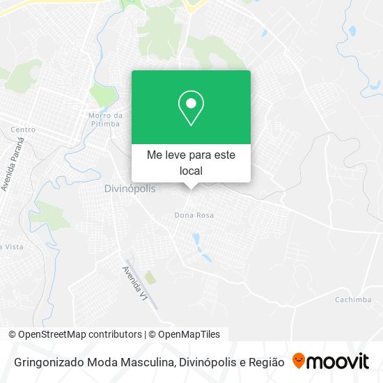 Gringonizado Moda Masculina mapa