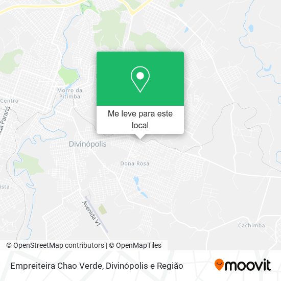 Empreiteira Chao Verde mapa