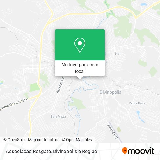 Associacao Resgate mapa