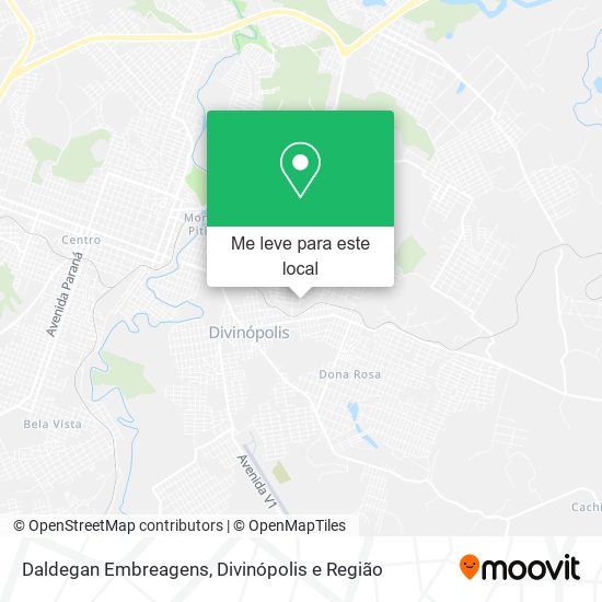 Daldegan Embreagens mapa