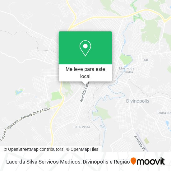 Lacerda Silva Servicos Medicos mapa