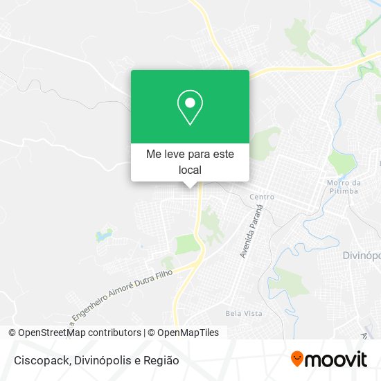 Ciscopack mapa