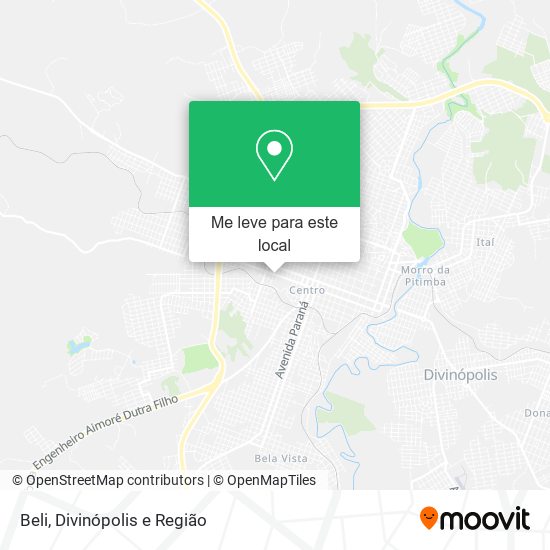 Beli mapa