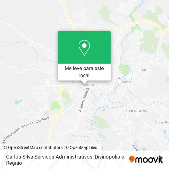 Carlos Silva Servicos Administrativos mapa