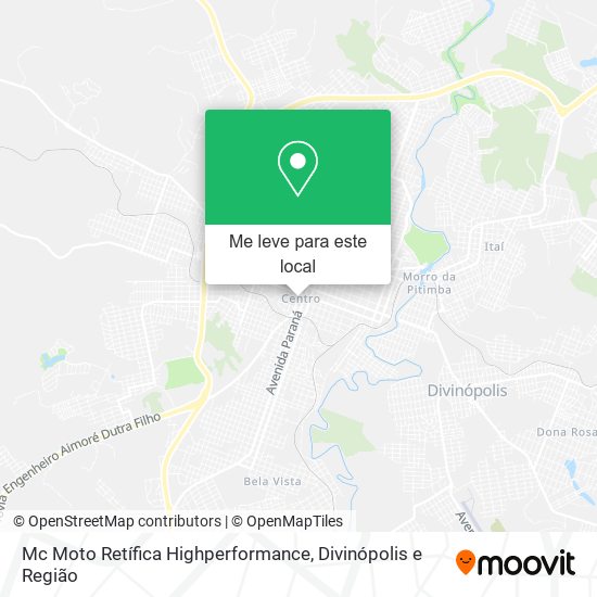 Mc Moto Retífica Highperformance mapa