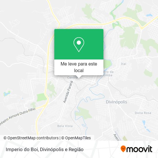 Imperio do Boi mapa