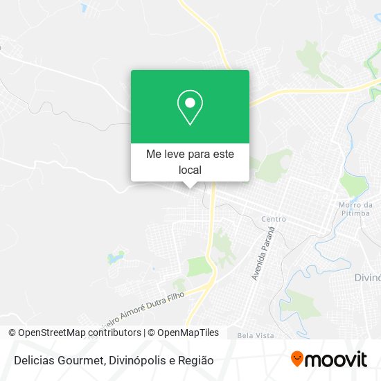 Delicias Gourmet mapa