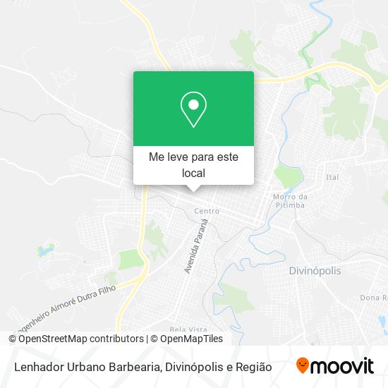 Lenhador Urbano Barbearia mapa