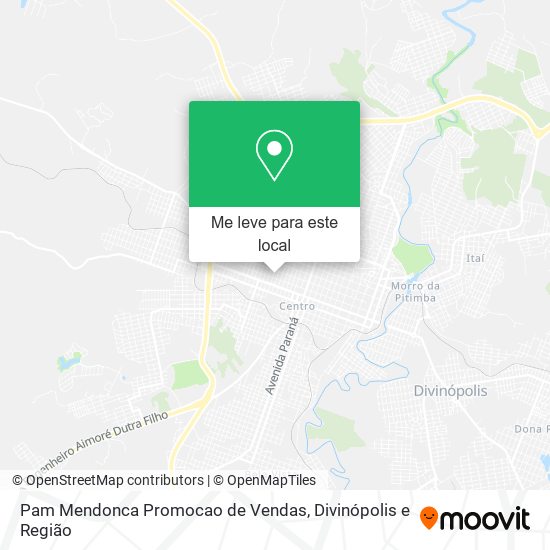 Pam Mendonca Promocao de Vendas mapa
