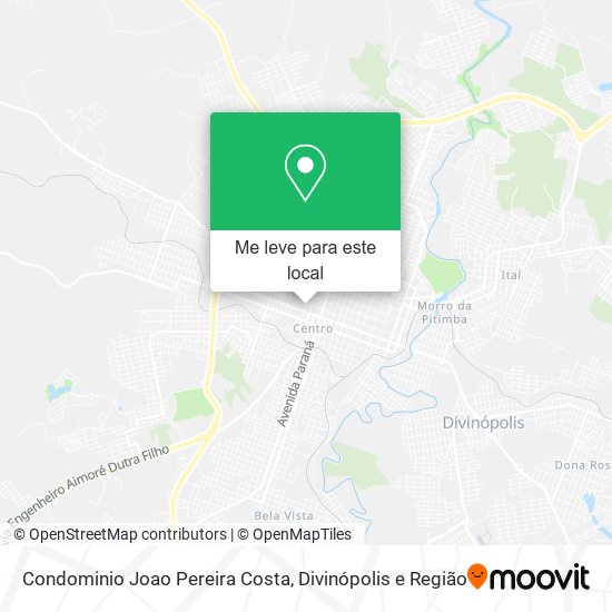 Condominio Joao Pereira Costa mapa