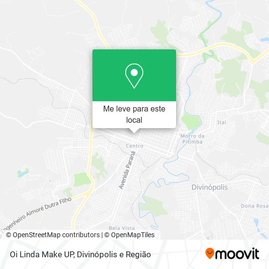 Oi Linda Make UP mapa
