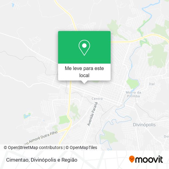 Cimentao mapa