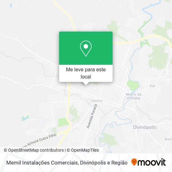 Memil Instalações Comerciais mapa