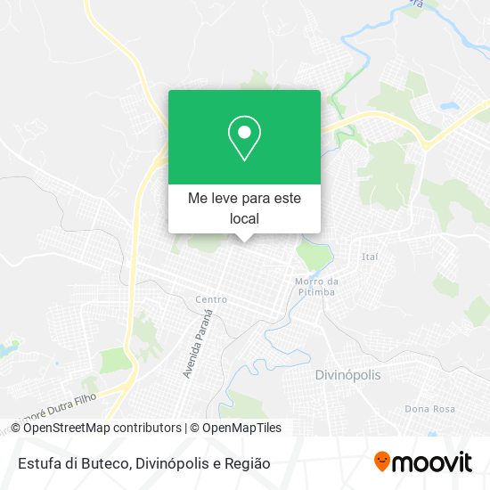 Estufa di Buteco mapa