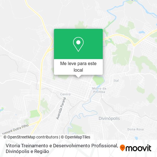 Vitoria Treinamento e Desenvolvimento Profissional mapa