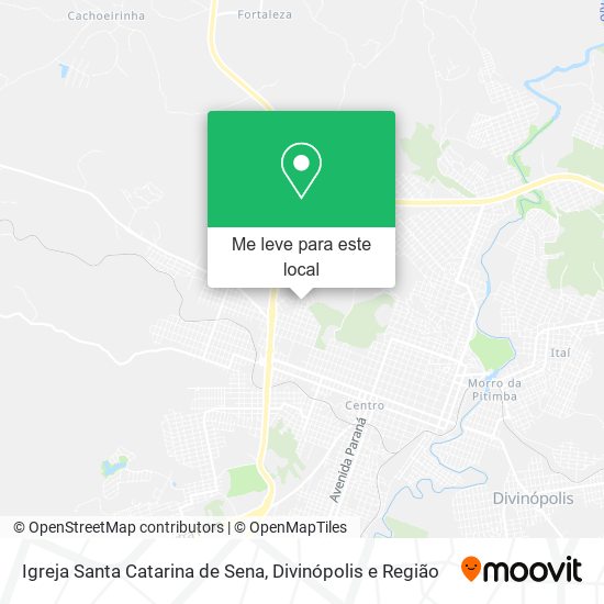 Igreja Santa Catarina de Sena mapa