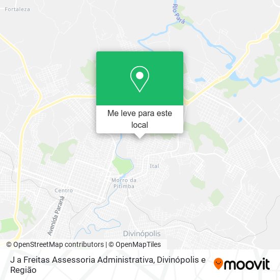 J a Freitas Assessoria Administrativa mapa