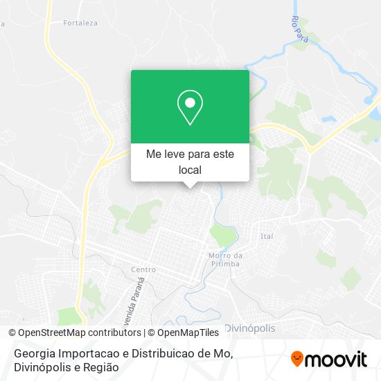 Georgia Importacao e Distribuicao de Mo mapa