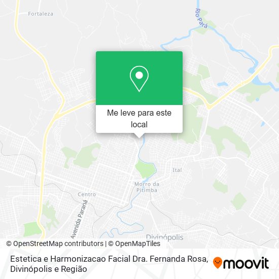Estetica e Harmonizacao Facial Dra. Fernanda Rosa mapa