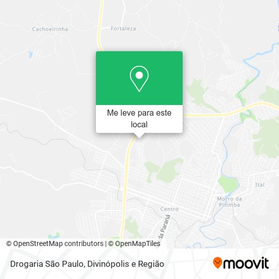 Drogaria São Paulo mapa