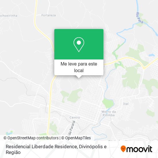 Residencial Liberdade Residence mapa