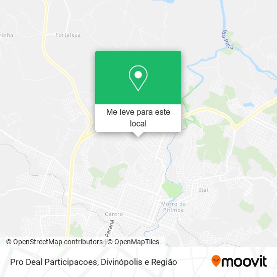 Pro Deal Participacoes mapa