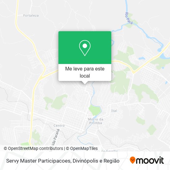 Servy Master Participacoes mapa