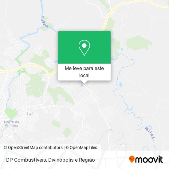 DP Combustíveis mapa