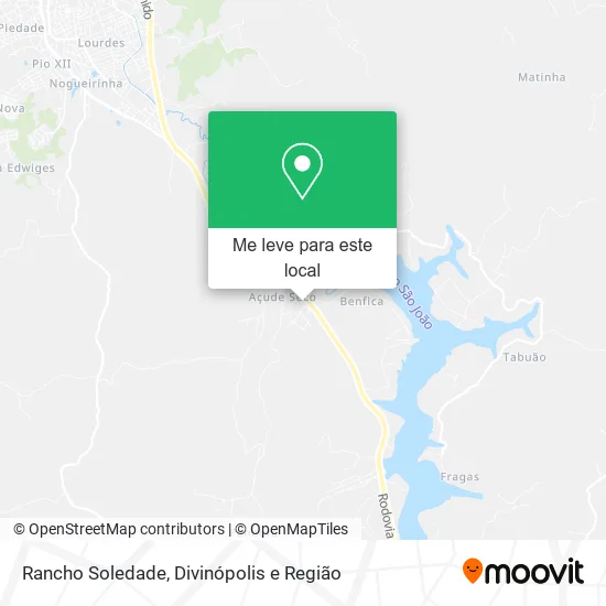 Rancho Soledade mapa