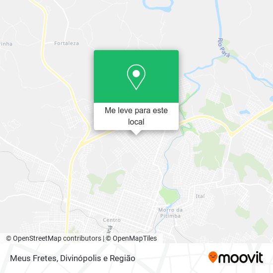 Meus Fretes mapa