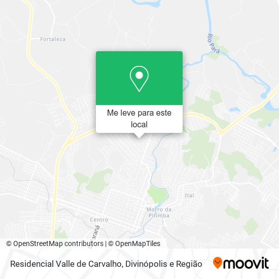 Residencial Valle de Carvalho mapa