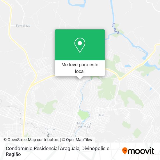 Condomínio Residencial Araguaia mapa