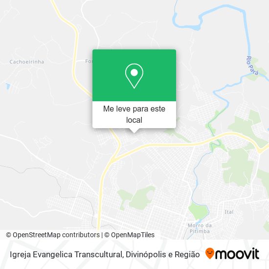 Igreja Evangelica Transcultural mapa