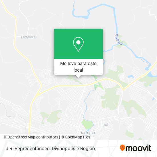 J.R. Representacoes mapa