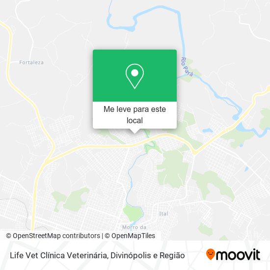 Life Vet Clínica Veterinária mapa