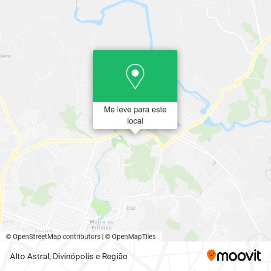 Alto Astral mapa