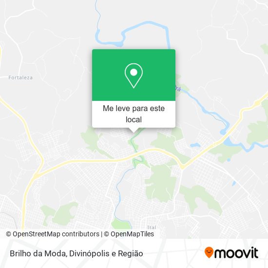 Brilho da Moda mapa