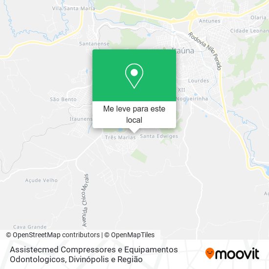 Assistecmed Compressores e Equipamentos Odontologicos mapa
