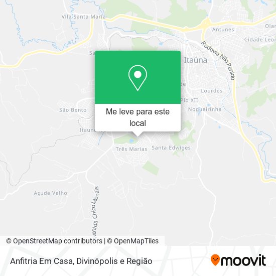 Anfitria Em Casa mapa