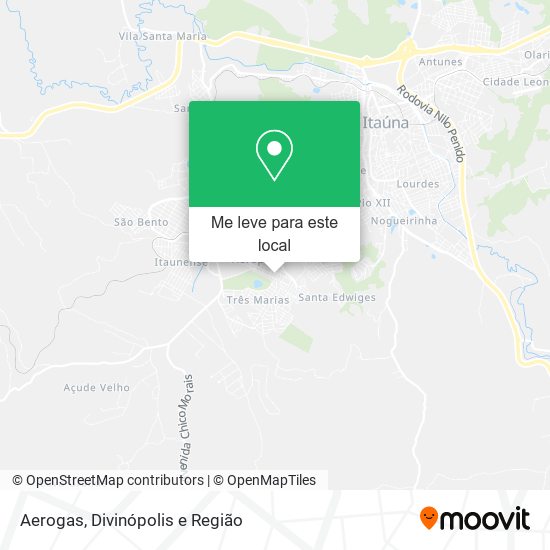 Aerogas mapa