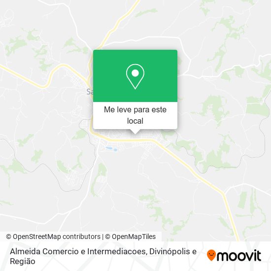 Almeida Comercio e Intermediacoes mapa