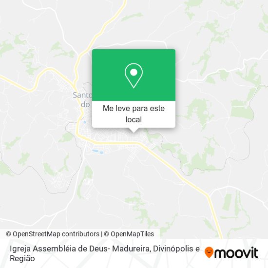Igreja Assembléia de Deus- Madureira mapa