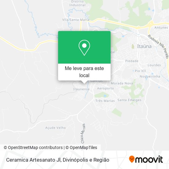 Ceramica Artesanato Jl mapa